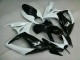 2006-2007 Black White Suzuki GSXR 600/750 Motorcycle Replacement Fairings UK Factory