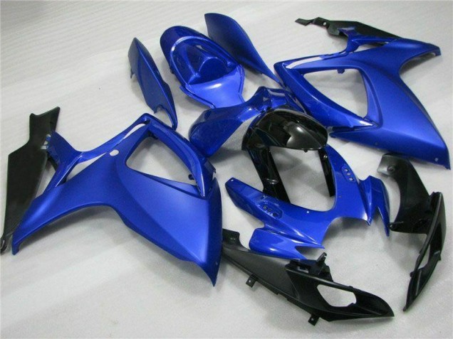 2006-2007 Blue Black Suzuki GSXR 600/750 Full Replacement Fairings & Bodywork UK Factory