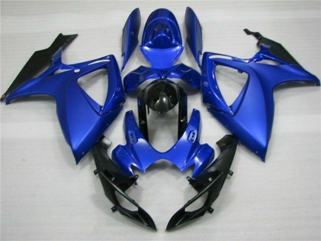 2006-2007 Blue Black Suzuki GSXR 600/750 Full Replacement Fairings & Bodywork UK Factory