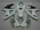 2006-2007 White Silver Suzuki GSXR 600/750 Motorcycle Fairings Kit UK Factory