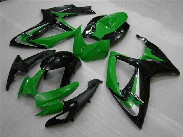 2006-2007 Green Suzuki GSXR 600/750 Motorbike Fairings UK Factory