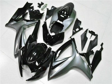 2006-2007 Black Suzuki GSXR 600/750 Motor Bike Fairings UK Factory