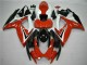 2006-2007 Red White Suzuki GSXR 600/750 Motorcycle Fairings Kits UK Factory