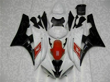 2006-2007 White Black Yamaha YZF R6 Motorbike Fairing UK Factory