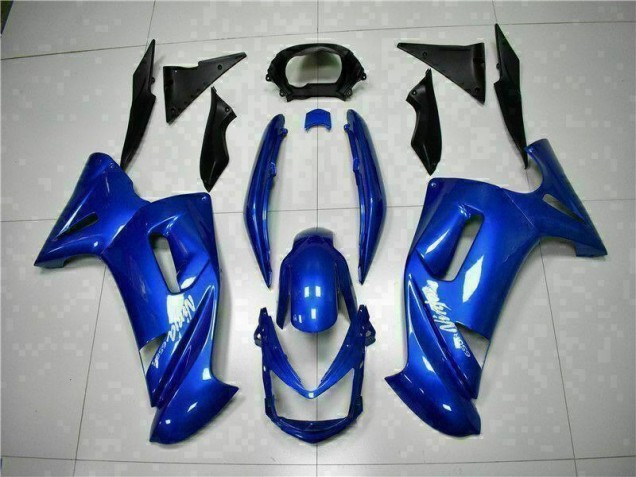 2006-2008 Blue Kawasaki EX650 Motorcycle Fairings UK Factory