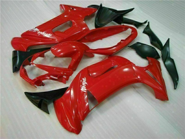 2006-2008 Glossy Red Kawasaki EX650 Motorbike Fairing UK Factory