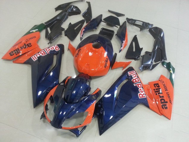 2006-2011 Orange and Dark Blue Aprilia RS125 Bike Fairing UK Factory