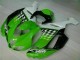 2007-2008 Green White Ninja Kawasaki ZX6R Motorbike Fairing UK Factory