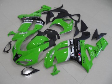 2007-2008 Green Arrow Kawasaki ZX6R Motorbike Fairing Kits UK Factory