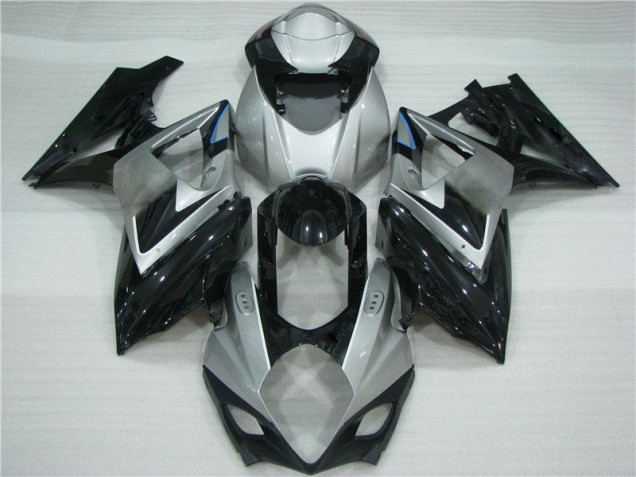 2007-2008 Grey Black Suzuki GSXR 1000 K7 Motorcycle Fairing Kit UK Factory