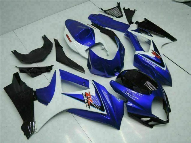 2007-2008 Blue Suzuki GSXR 1000 K7 Motorcycle Fairings Kits UK Factory