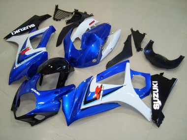 2007-2008 Blue OEM Style Suzuki GSXR 1000 K7 Motor Fairings UK Factory