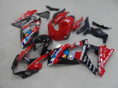 2007-2008 Red Suzuki GSXR 1000 K7 Motorcycle Fairing UK Factory