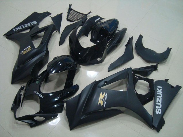 2007-2008 Black OEM Style Suzuki GSXR 1000 K7 Motorbike Fairing UK Factory