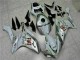 2007-2008 White Yamaha YZF R1 Motorcycle Fairings Kits UK Factory