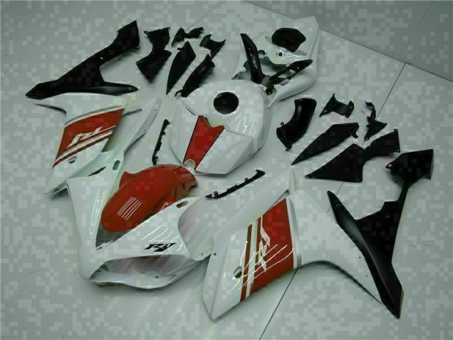 2007-2008 White Yamaha YZF R1 Motorcycle Fairing UK Factory