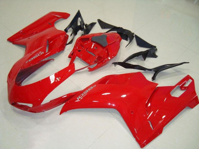 2007-2014 Red Original Ducati 848 1098 1198 Motorbike Fairing UK Factory