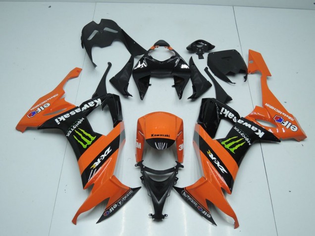 2008-2010 Orange Monster Kawasaki ZX10R Motorbike Fairing UK Factory