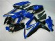 2008-2010 Blue Black Suzuki GSXR 600/750 Motorbike Fairing UK Factory