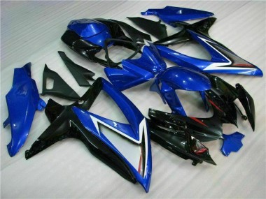 2008-2010 Blue Black Suzuki GSXR 600/750 Motorbike Fairing UK Factory