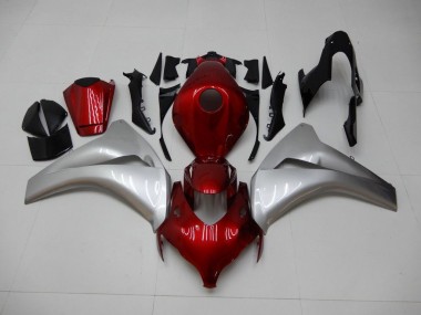 2008-2011 Red Silver Honda CBR1000RR Motorbike Fairings UK Factory