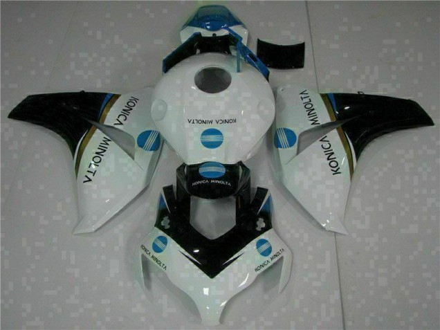 2008-2011 White Honda CBR1000RR Motorcycle Fairings Kit UK Factory