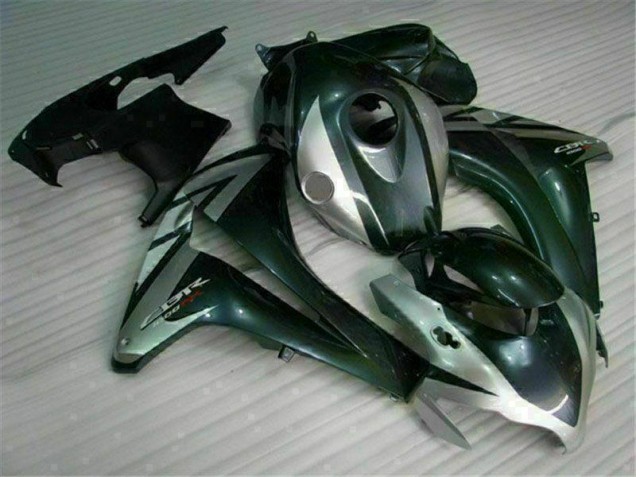 2008-2011 Black Silver Honda CBR1000RR Replacement Motorcycle Fairings UK Factory