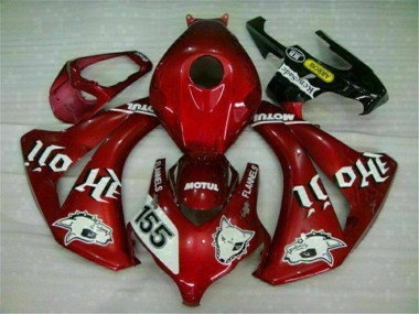 2008-2011 Red Honda CBR1000RR Motorcyle Fairings UK Factory