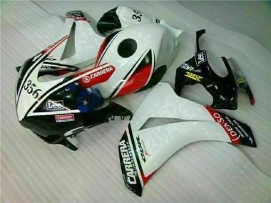 2008-2011 White Black Honda CBR1000RR Motorcylce Fairings & Plastics UK Factory