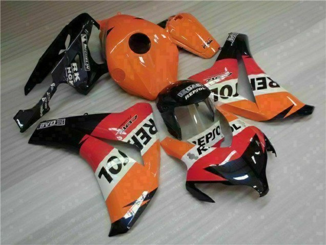 2008-2011 Orange Repsol Honda CBR1000RR Motorcycle Fairings UK Factory