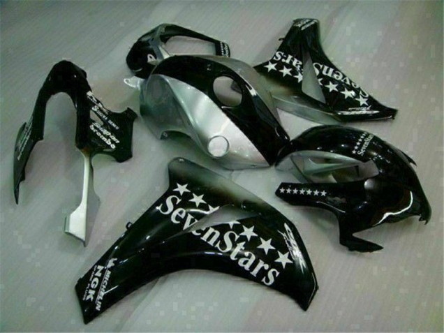 2008-2011 Black SevenStars Honda CBR1000RR Replacement Motorcycle Fairings UK Factory