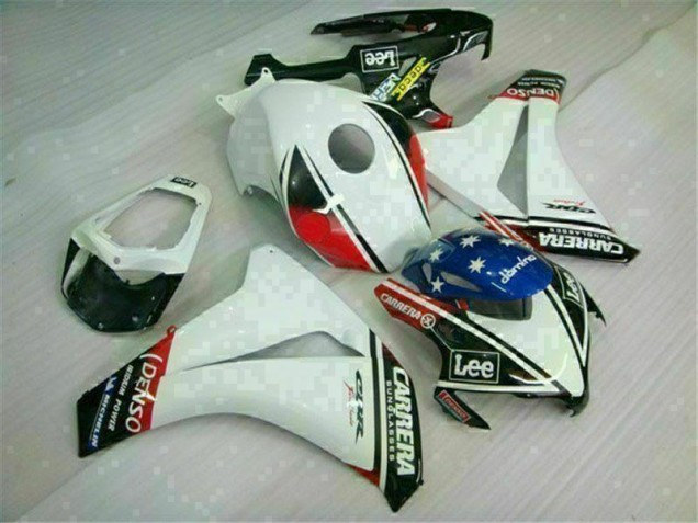 2008-2011 White Honda CBR1000RR Motorcycle Fairings & Plastics UK Factory