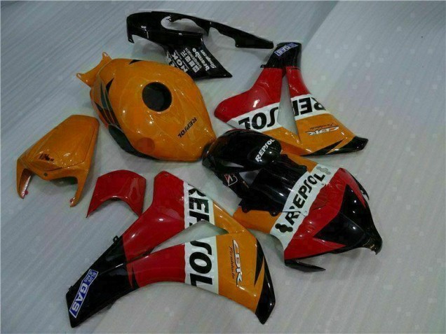 2008-2011 Orange Repsol Honda CBR1000RR Motorbike Fairings UK Factory