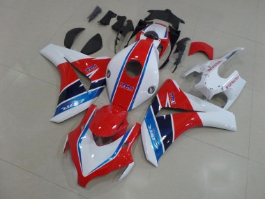 2008-2011 Red White Blue HRC Honda CBR1000RR Motorcycle Fairing UK Factory