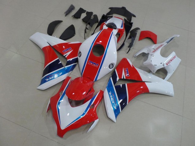 2008-2011 Red White Blue HRC Honda CBR1000RR Motorcycle Fairing UK Factory