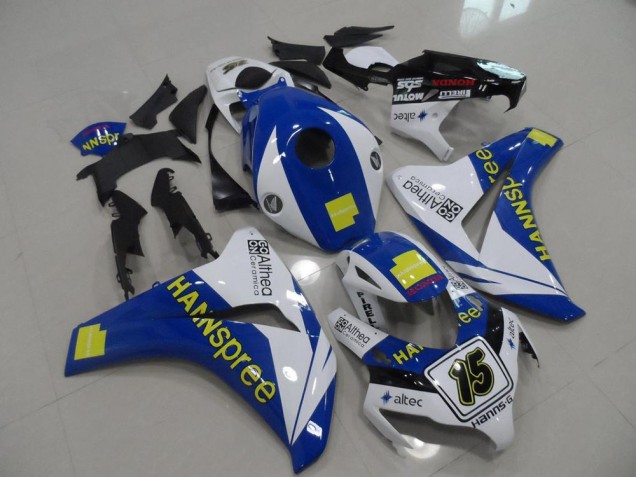 2008-2011 Blue Hannspree Honda CBR1000RR Motorcyle Fairings UK Factory