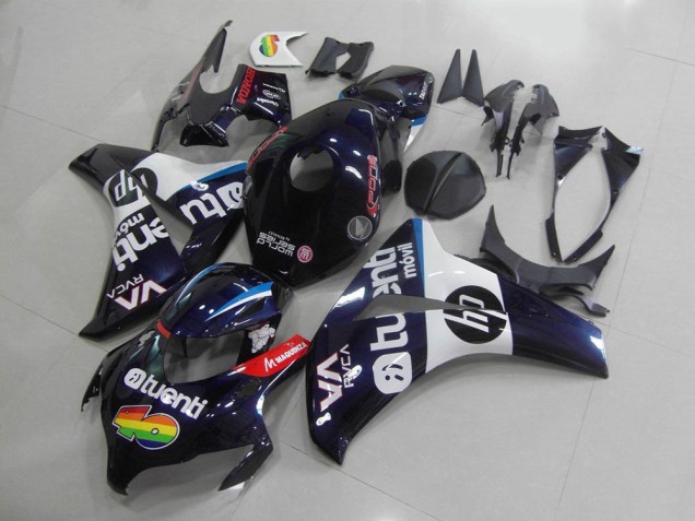 2008-2011 Dark Bule Tuenli Honda CBR1000RR Motorbike Fairings UK Factory