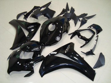 2008-2011 Glossy Black Chrome Decals Honda CBR1000RR Replacement Motorcycle Fairings UK Factory