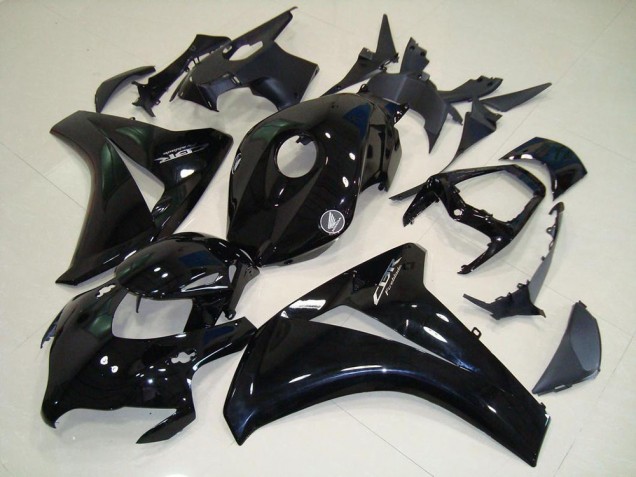 2008-2011 Glossy Black Chrome Decals Honda CBR1000RR Replacement Motorcycle Fairings UK Factory