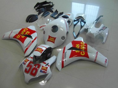 2008-2011 White San Carlo Honda CBR1000RR Motorcycle Bodywork UK Factory