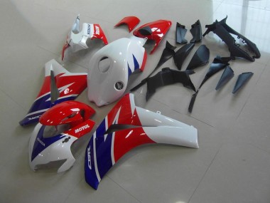 2008-2011 Red White Blue Motul Honda CBR1000RR Replacement Motorcycle Fairings UK Factory