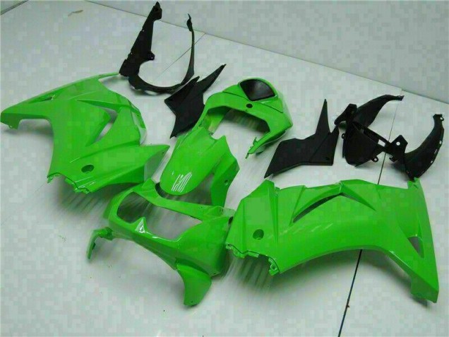 2008-2012 Green Kawasaki EX250 Motorcycle Fairings Kits UK Factory