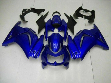 2008-2012 Glossy Blue Kawasaki EX250 Motorcycle Fairings Kit UK Factory