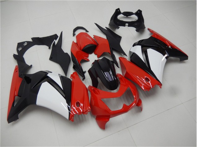 2008-2012 Red Black White Kawasaki EX250 Motorcycle Fairings UK Factory