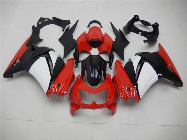 2008-2012 Red Black White Kawasaki EX250 Motorcycle Fairings UK Factory