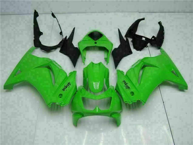 2008-2012 Green Black Ninja Kawasaki EX250 Motorcycle Fairing Kit UK Factory