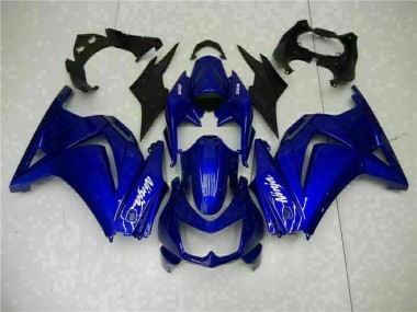 2008-2012 Blue Black White Ninja Kawasaki EX250 Motorbike Fairing UK Factory