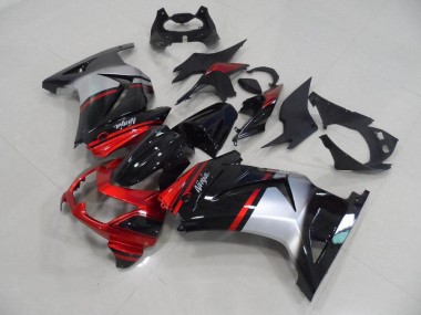 2008-2012 Candy Red Black Silver Kawasaki ZX250R Motorcycle Fairing UK Factory