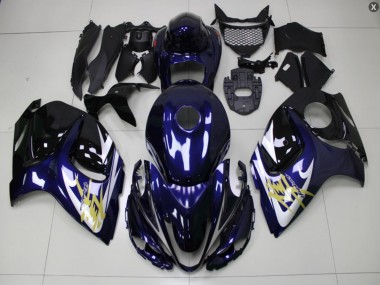 2008-2019 Blue Gold Suzuki GSXR 1300 Hayabusa Motorcycle Bodywork UK Factory