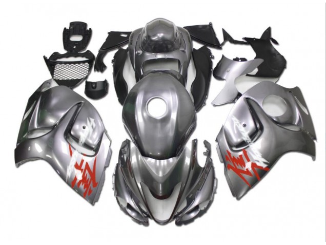 2008-2019 Silver Suzuki GSXR 1300 Hayabusa Motor Fairings UK Factory